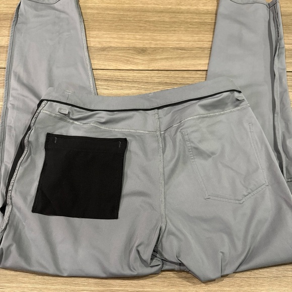 👖Lululemon ABC Fit 5-Pocket Pant 32”L Warpstreme Men’s Pants Gray Size 34 EUC - Picture 8 of 16